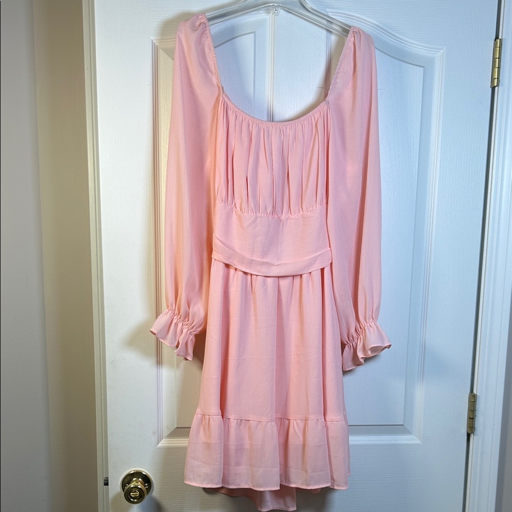 Exlura Pink Backless Dress size XL - Picture 1 of 8